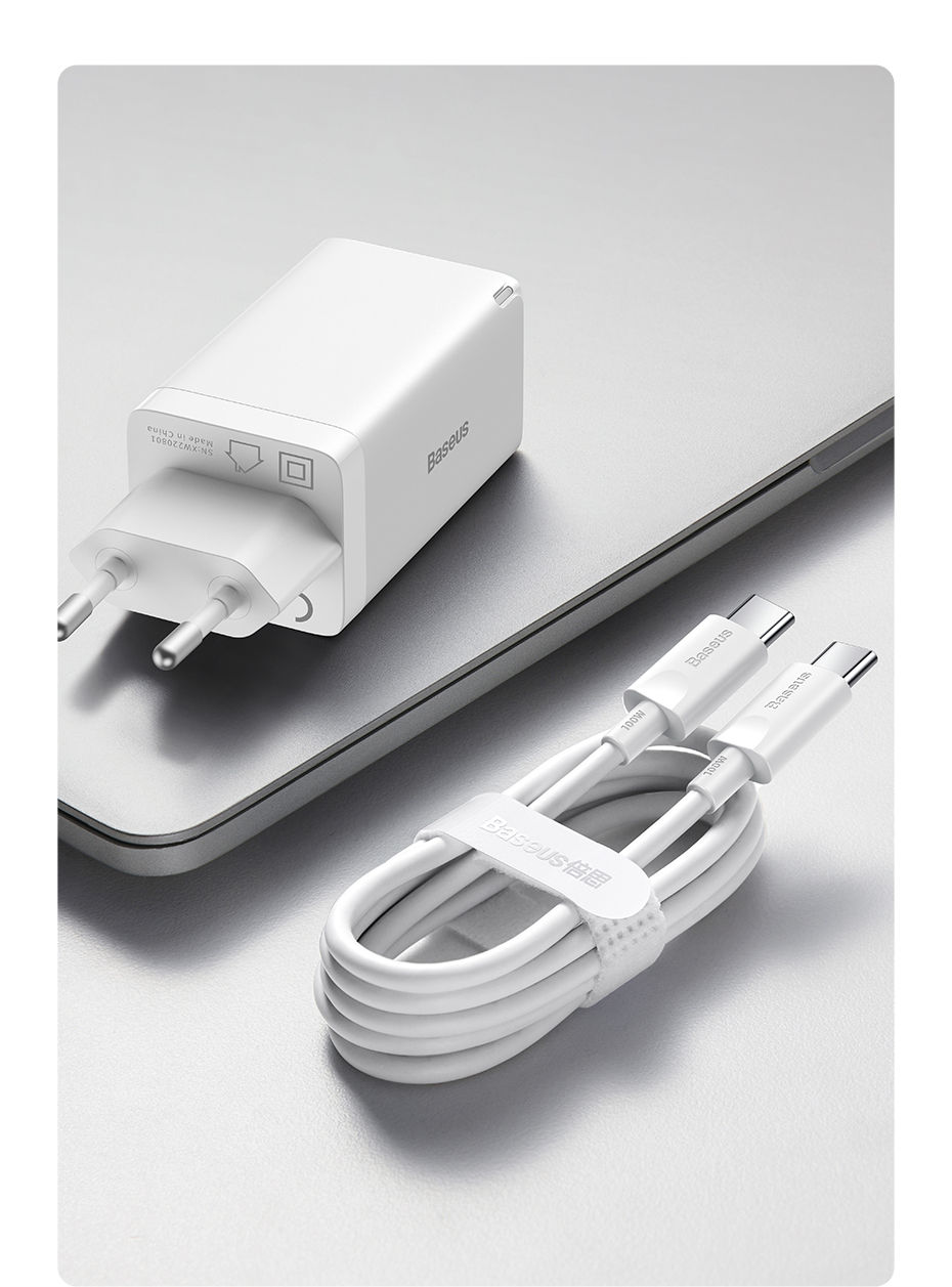 Thumbnail: Baseus 65W GaN charger with USB-C cable