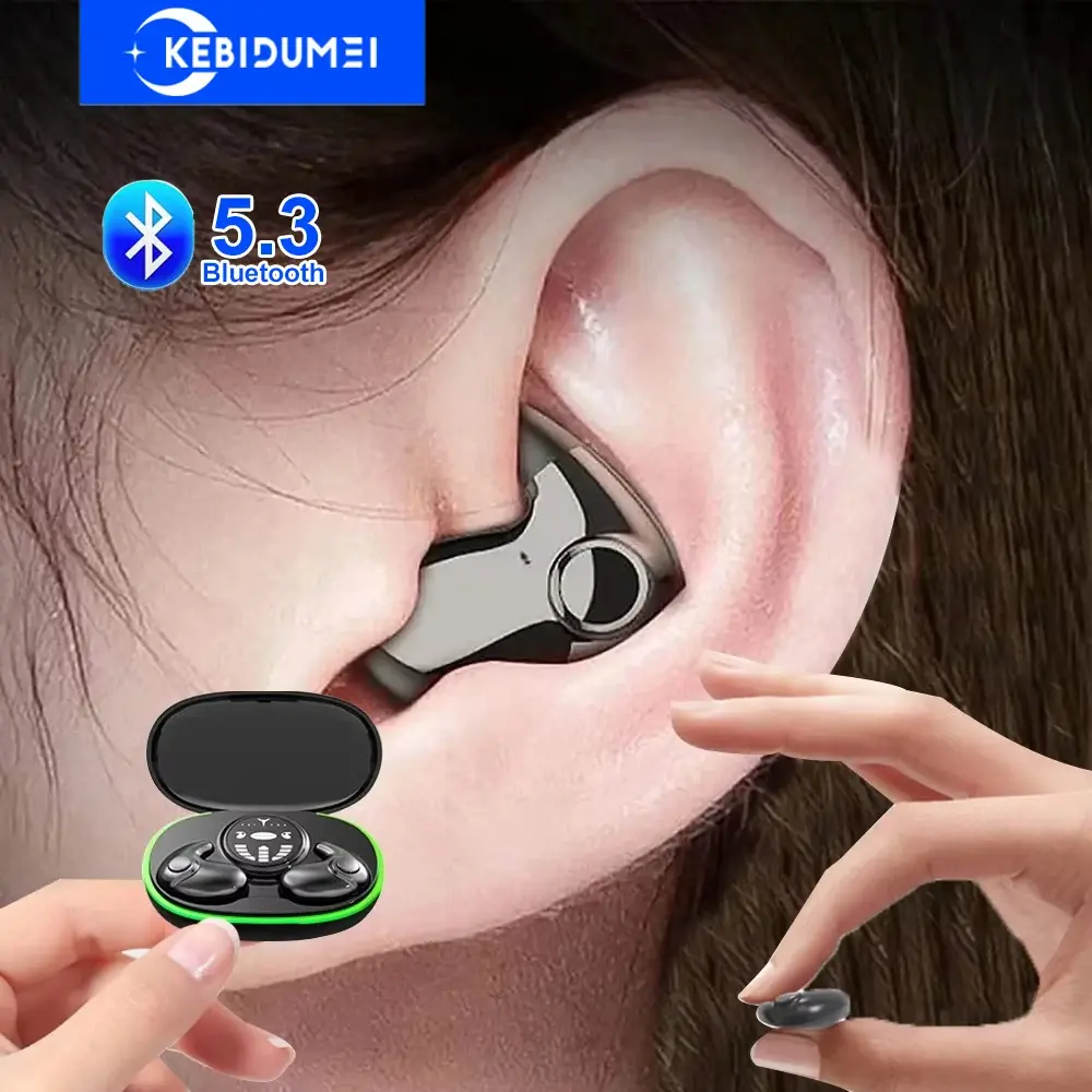 KEBIDUMEI Bluetooth 5.3 earbud in ear with charging case