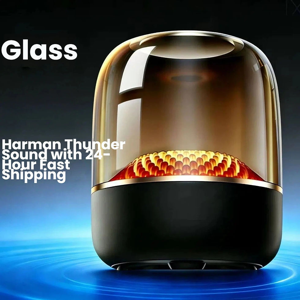 Thumbnail: Glass speaker with Harman Thunder Sound, 24-hour shipping