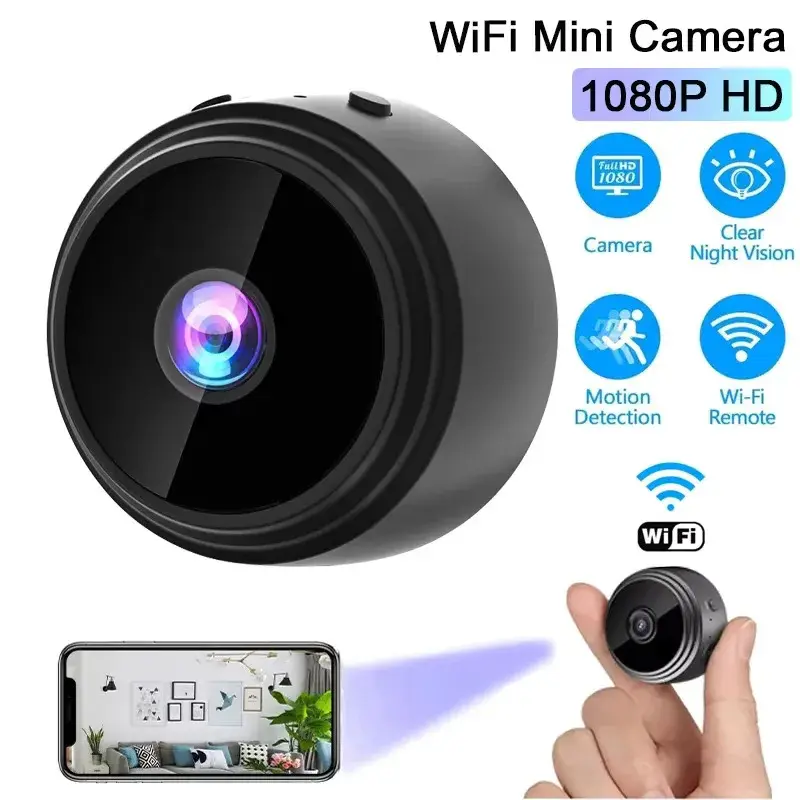 Small WiFi Mini Camera 1080P HD