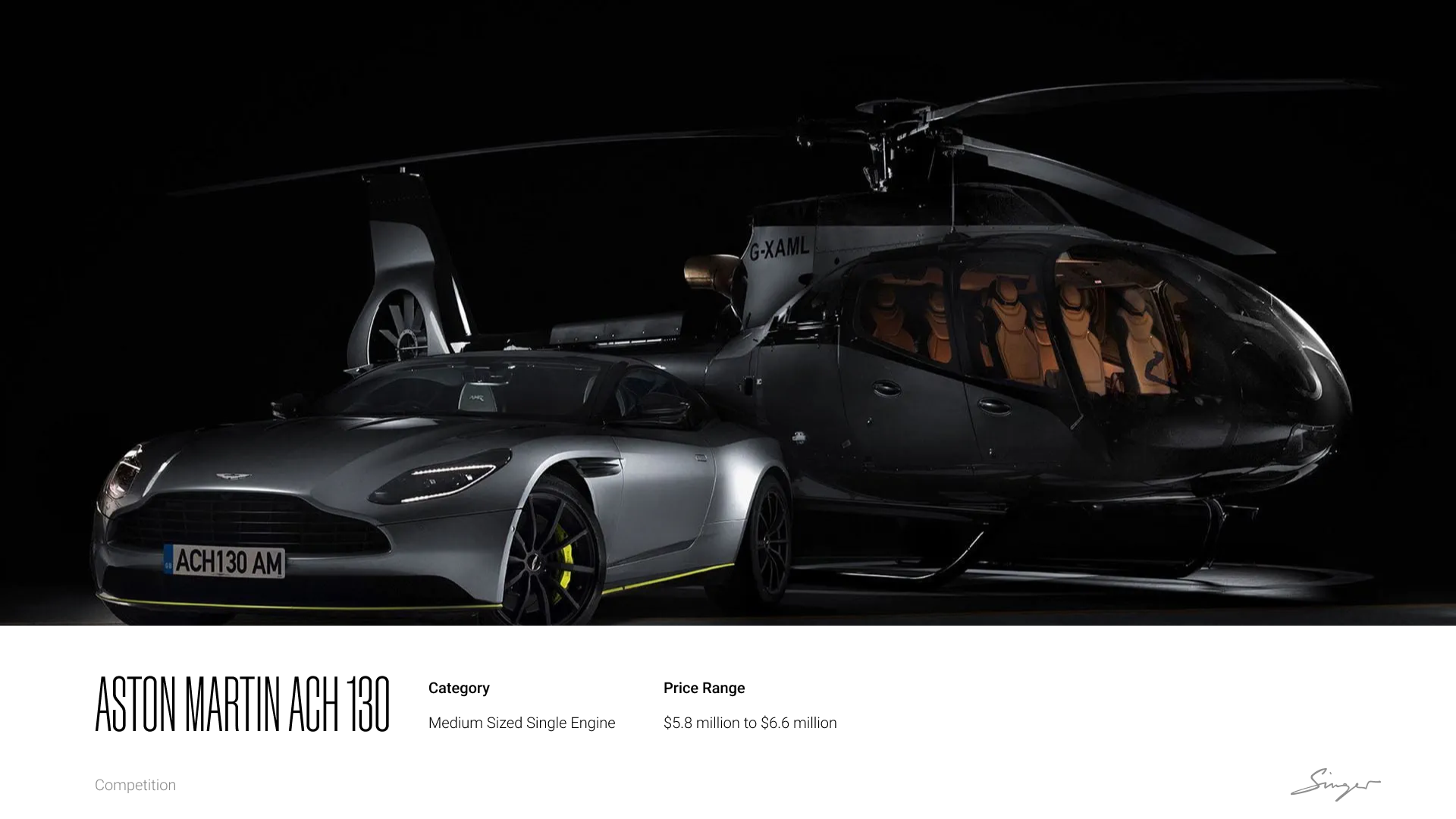 Aston Martin ACH130 reference
