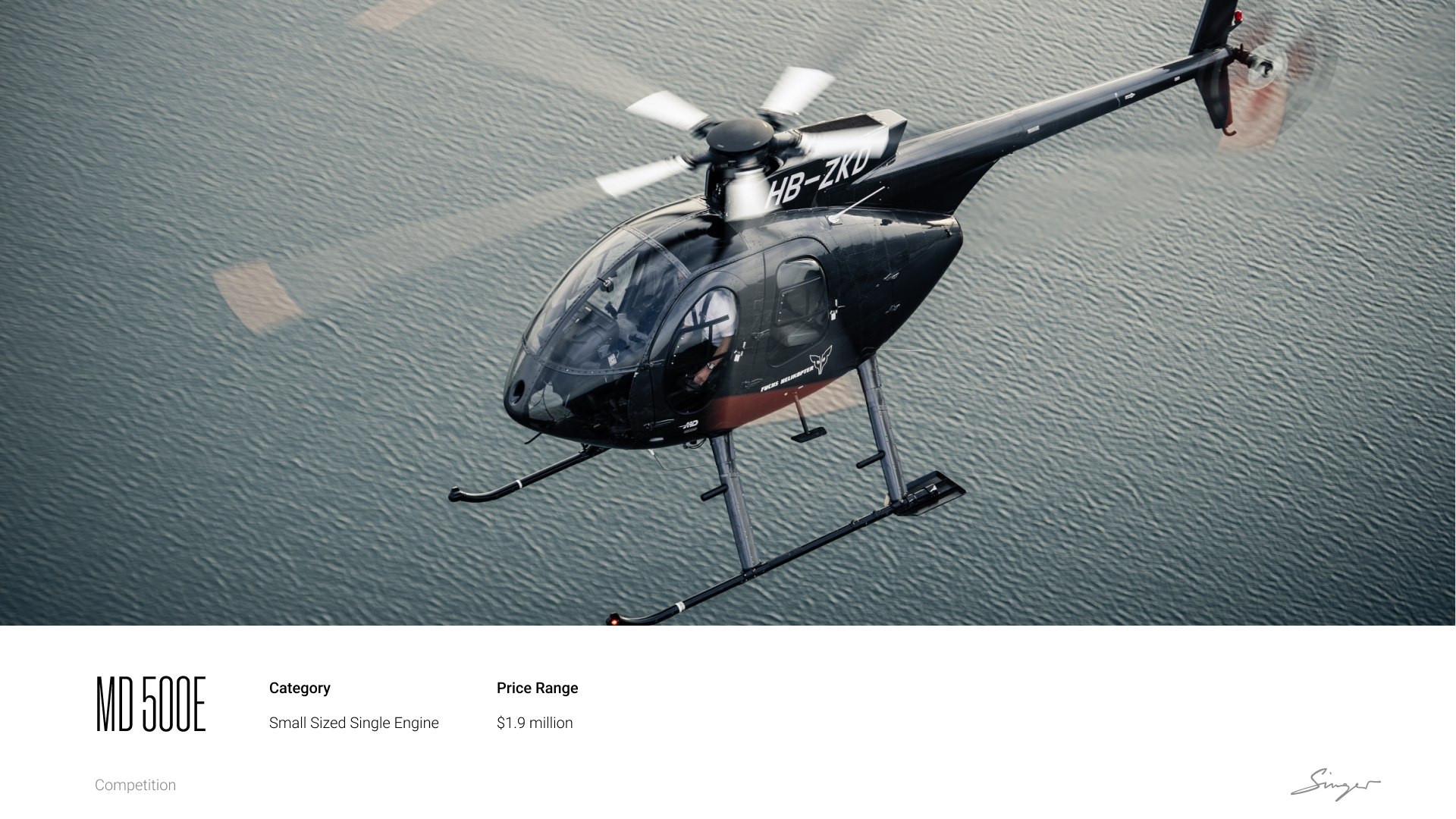 MD 500E reference