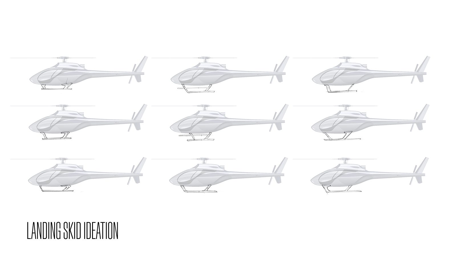 Landing-skid ideation
