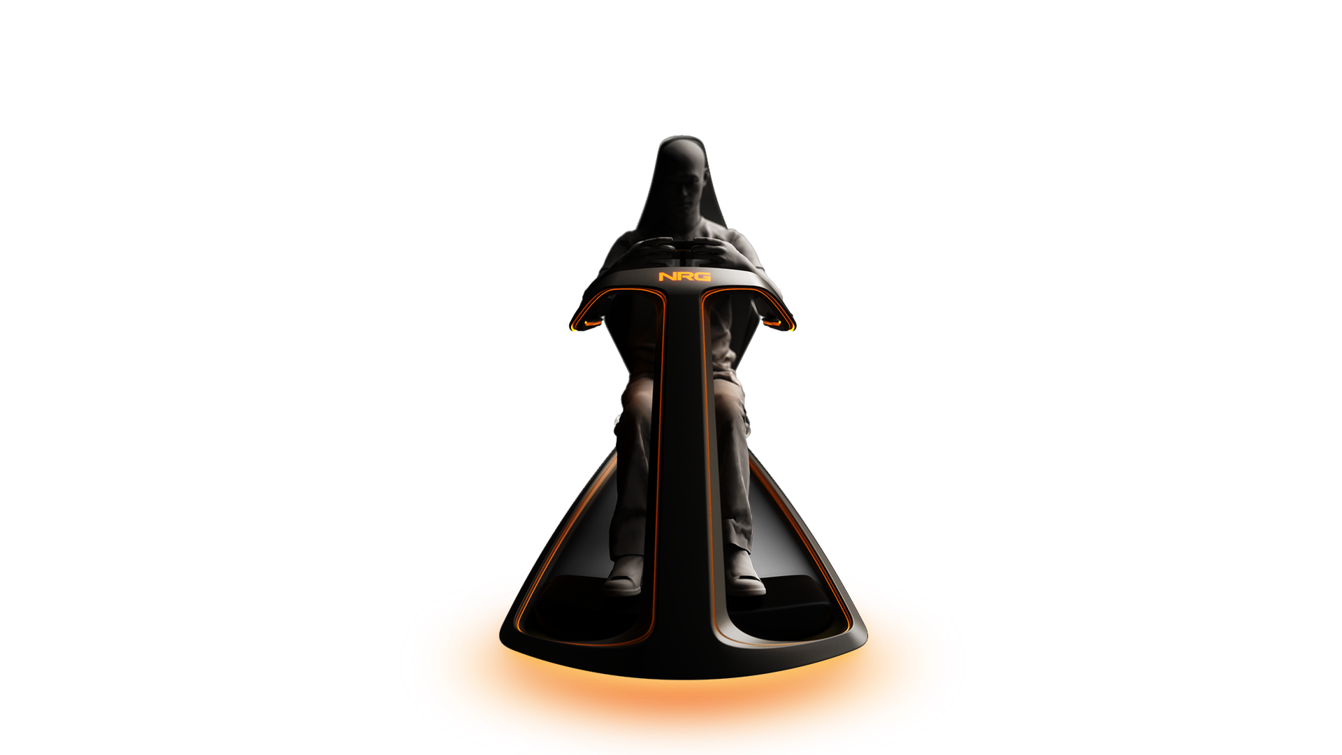 In-game action — station underglow illuminated
