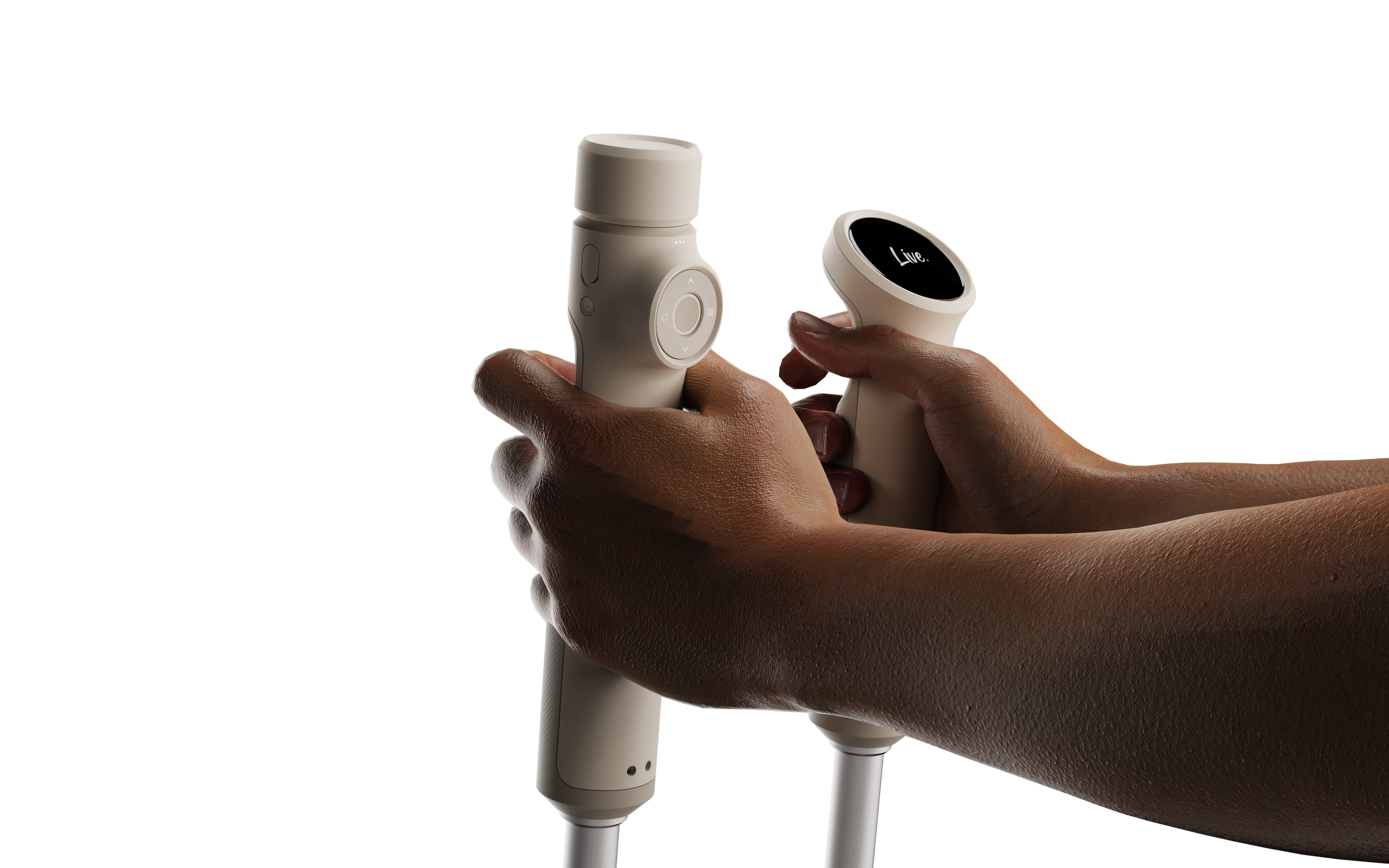 Grip and camera detail