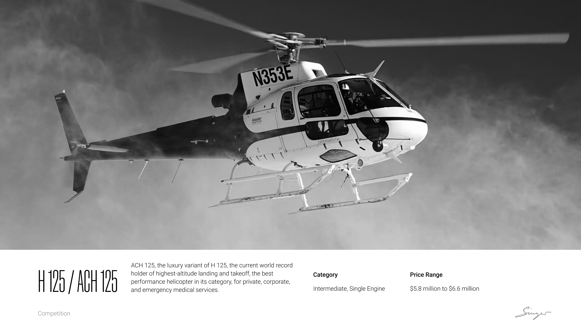 H125 / AS350 heritage