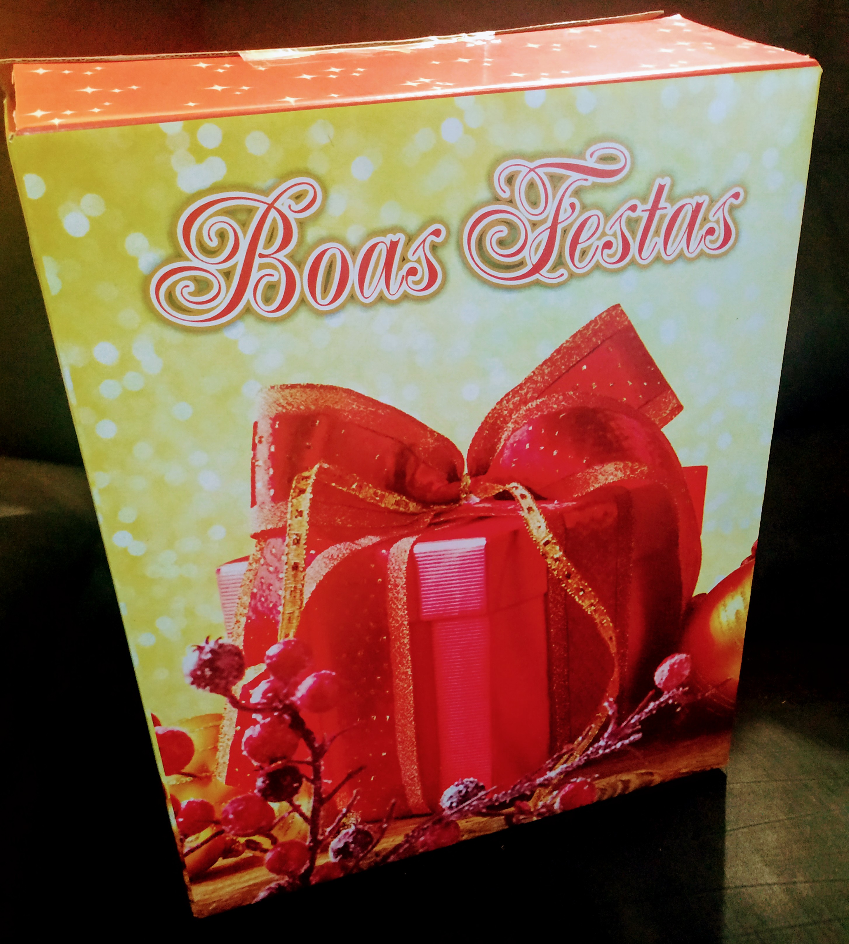 Cesta de Natal Caixa R$ 85