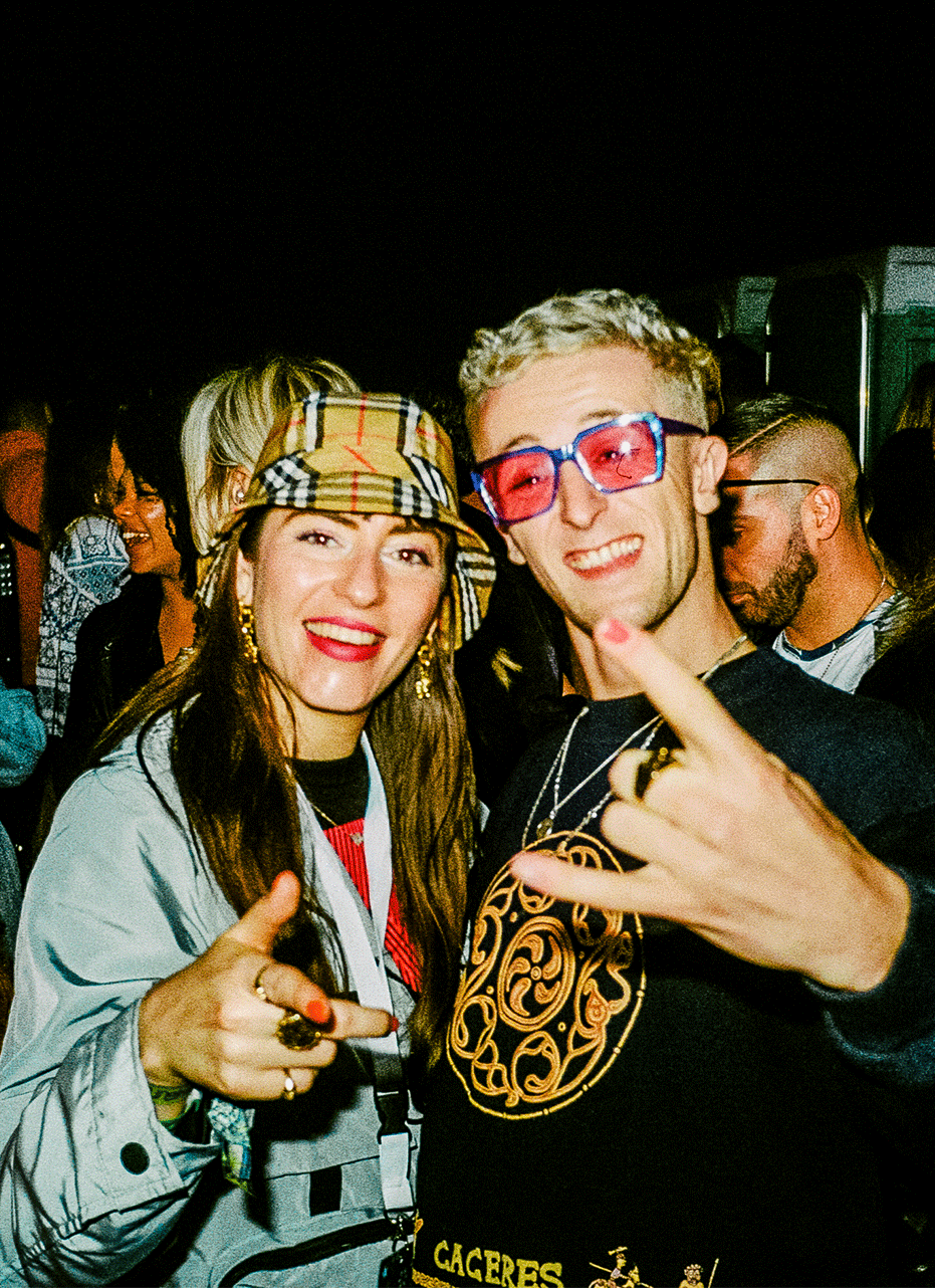 Sarah & Denis Sulta at Annie Mac's Lost & Found Festival in Malta, 3D photo 3D GIF Photography. Photo taken by Rob Jones @hirobjones