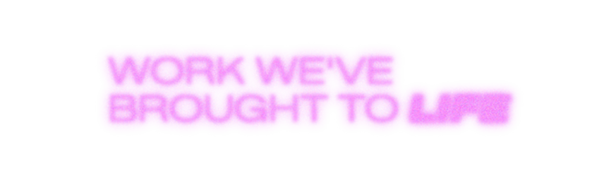 pink glow