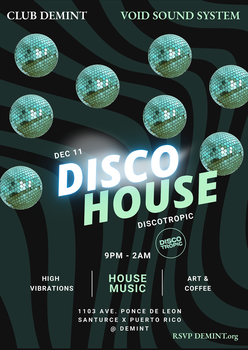 DISCO HOUSE @ CLUB DEMINT