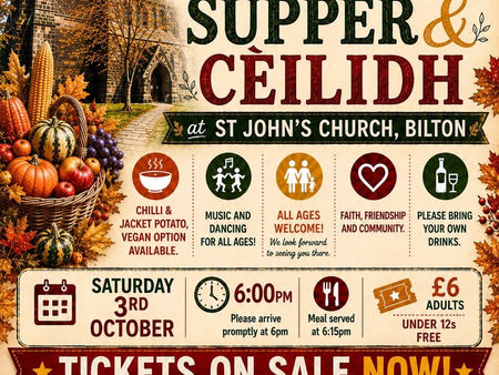 Harvest Supper & Ceilidh 