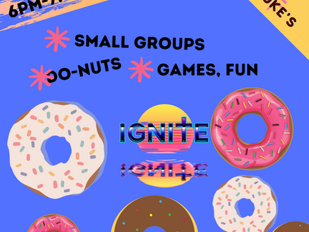 Youth Groups over the next week