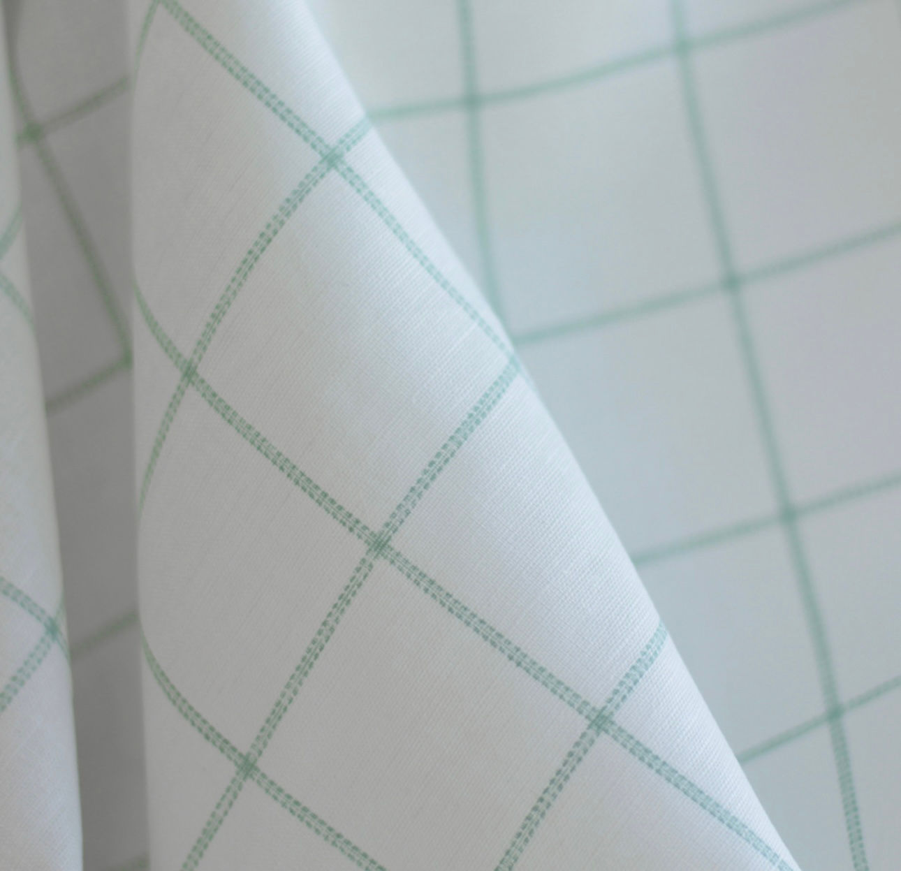 Quadrillage céladon 