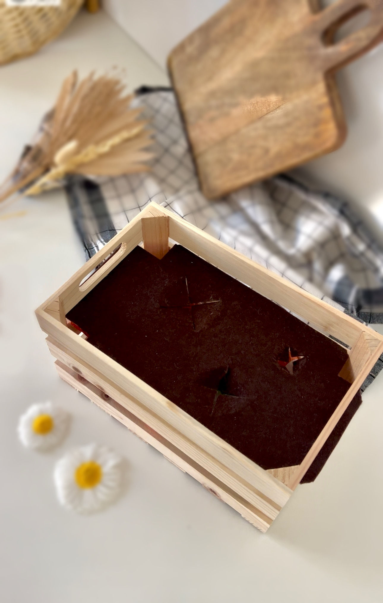 Accessoires Potager - Terre + Cagette (option)