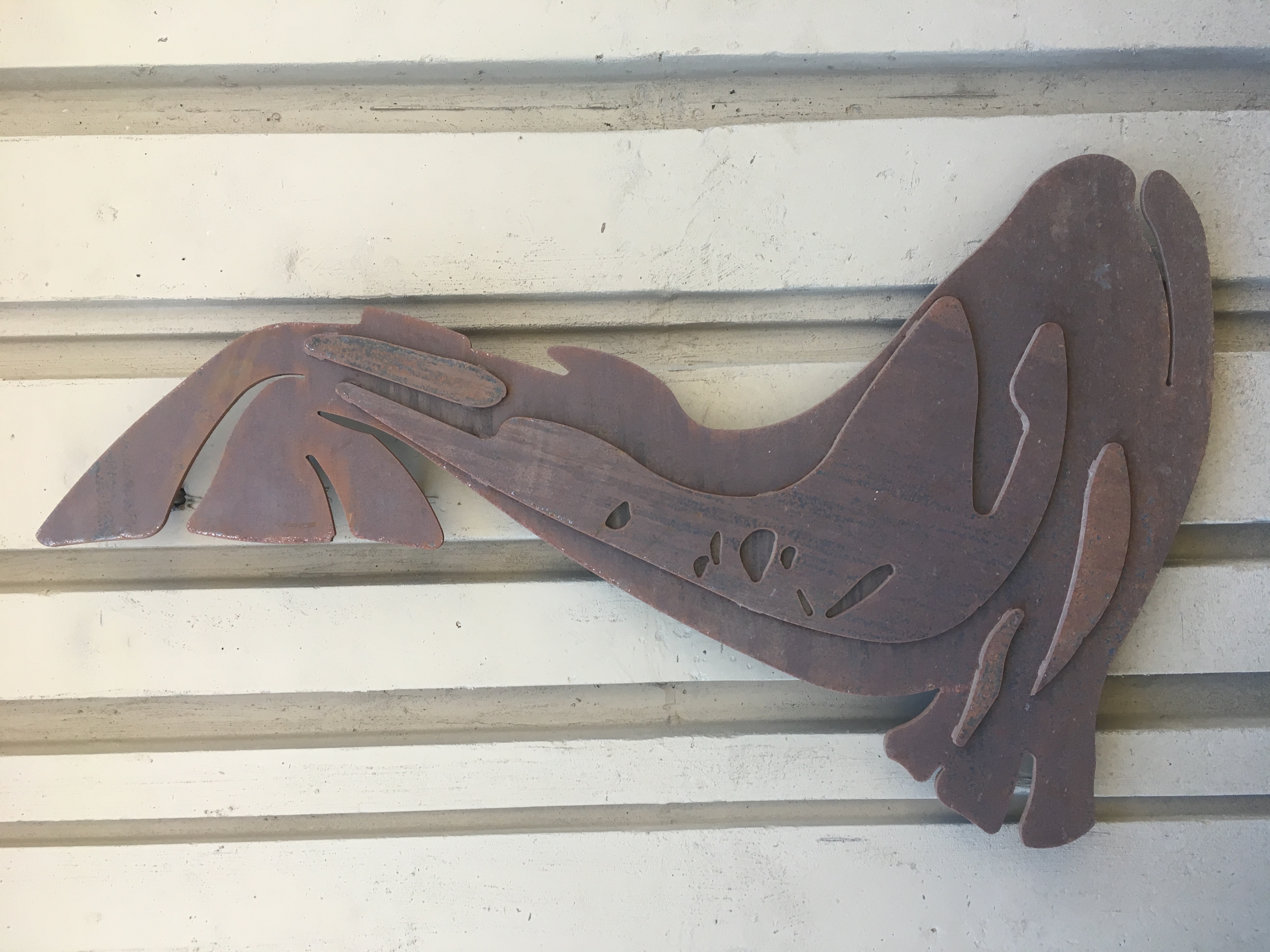 Corten Steel Fish