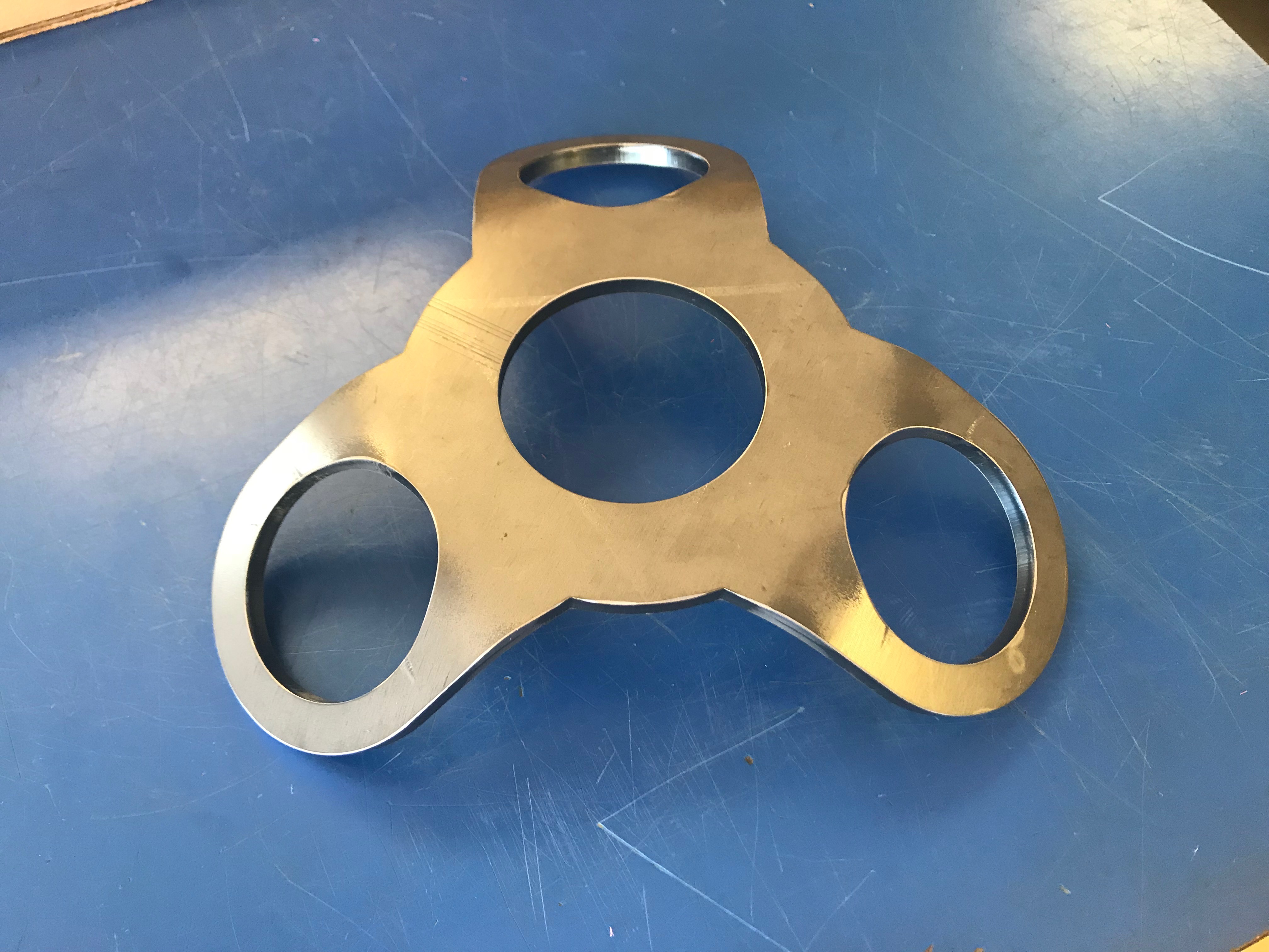 Stainless Steel Tri Ring