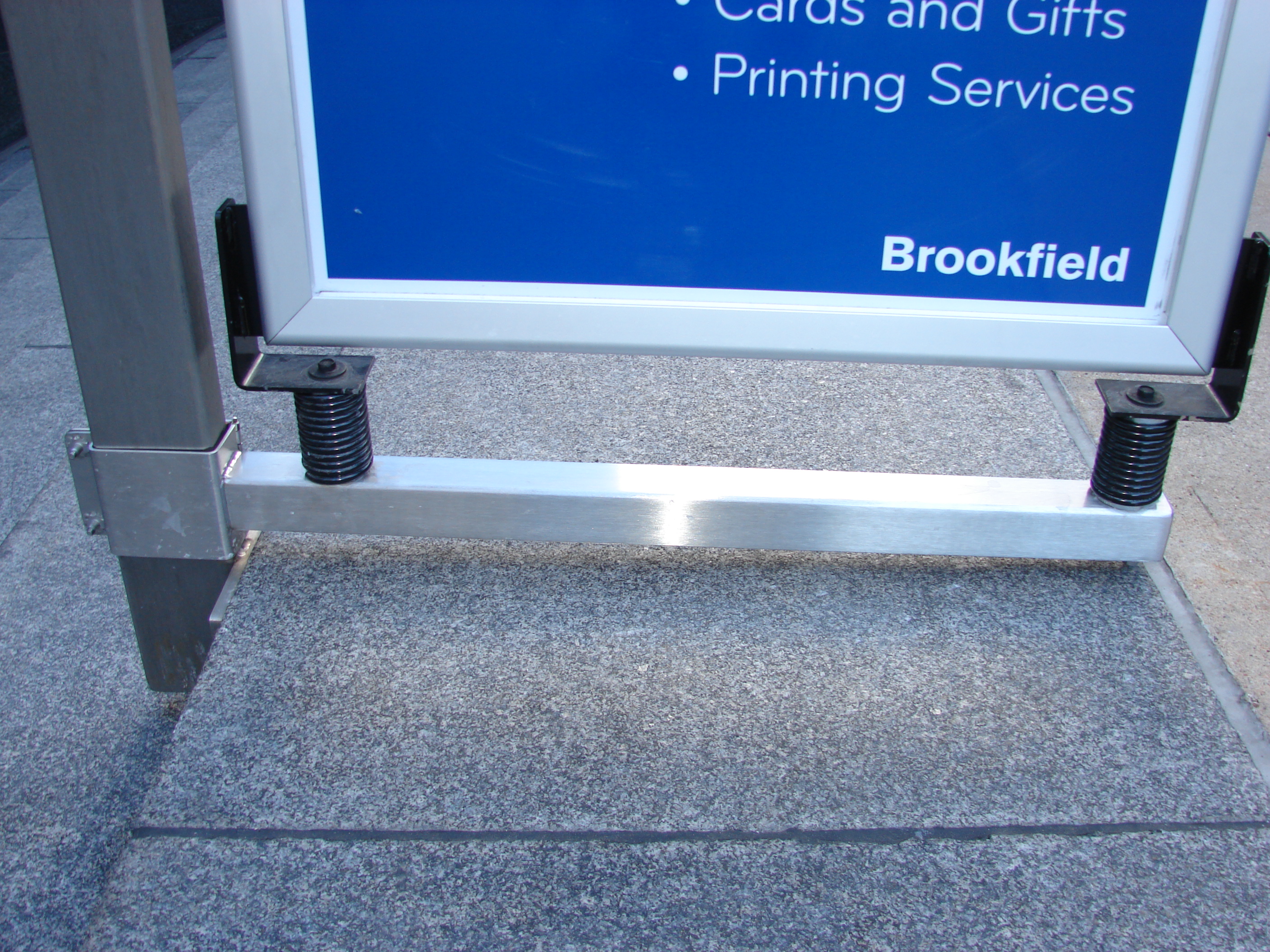 Stainless Steel Sign Bracket