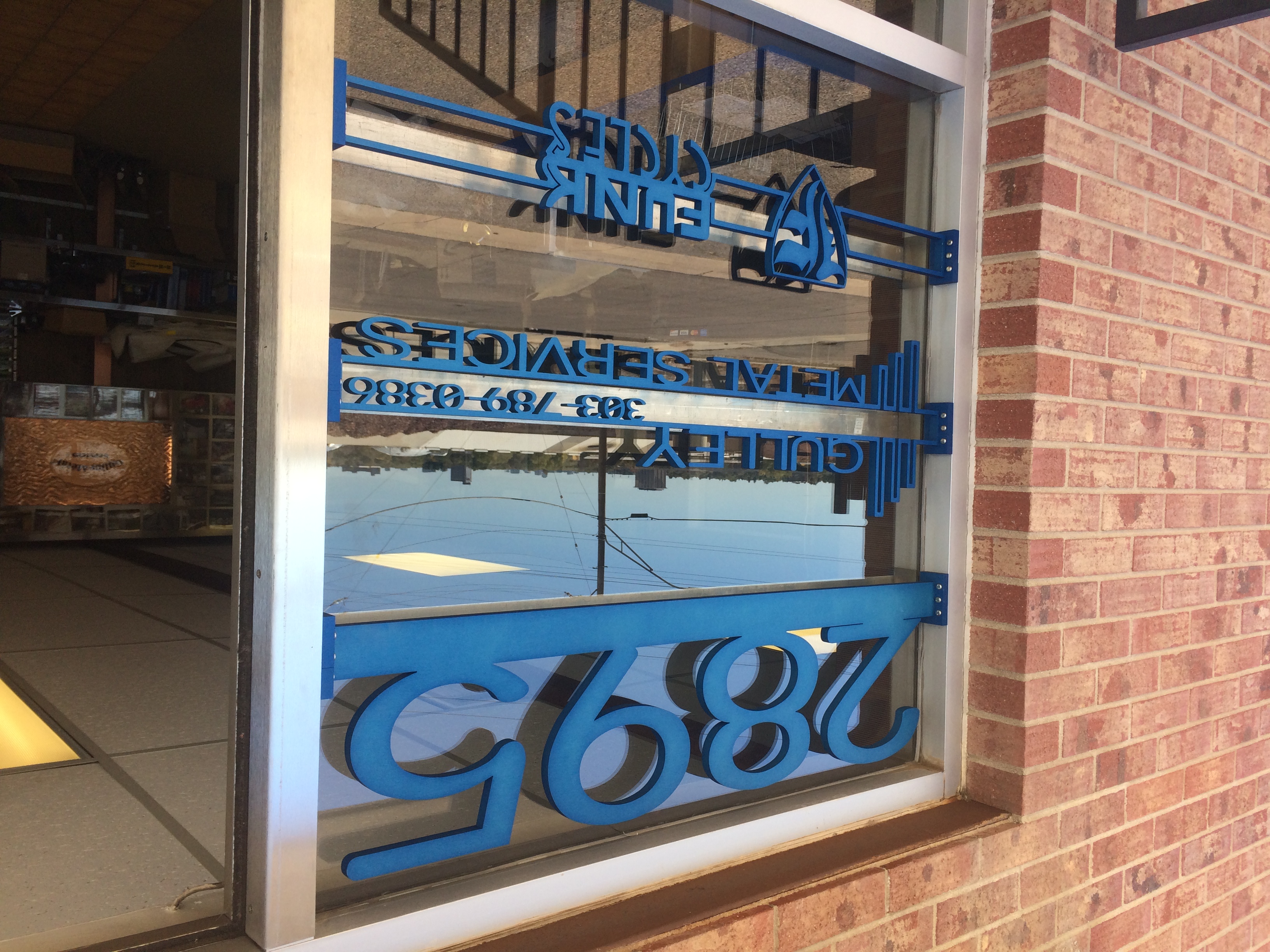Anodized Aluminum Signage