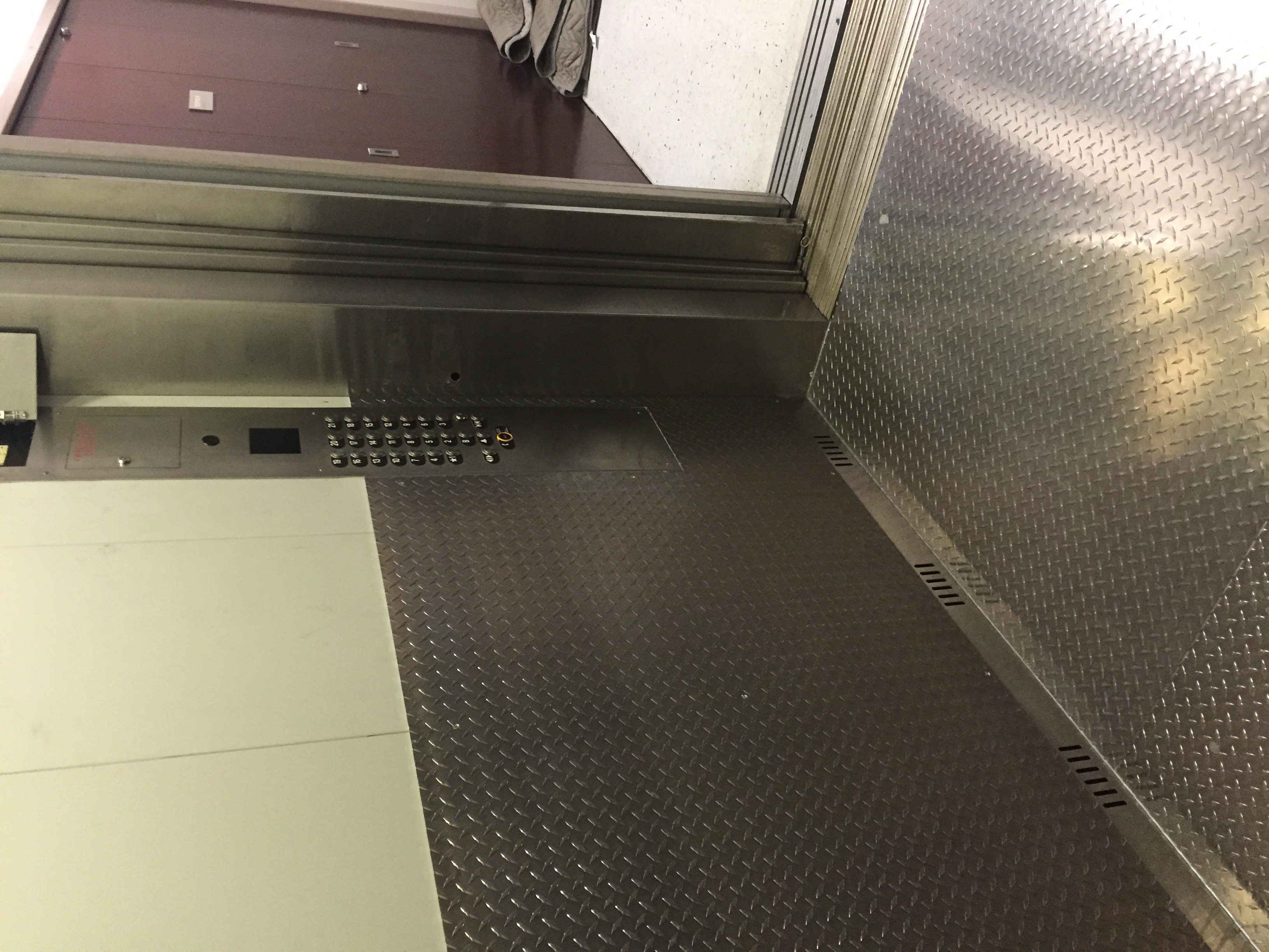 Aluminum Freight Elevator Cladding