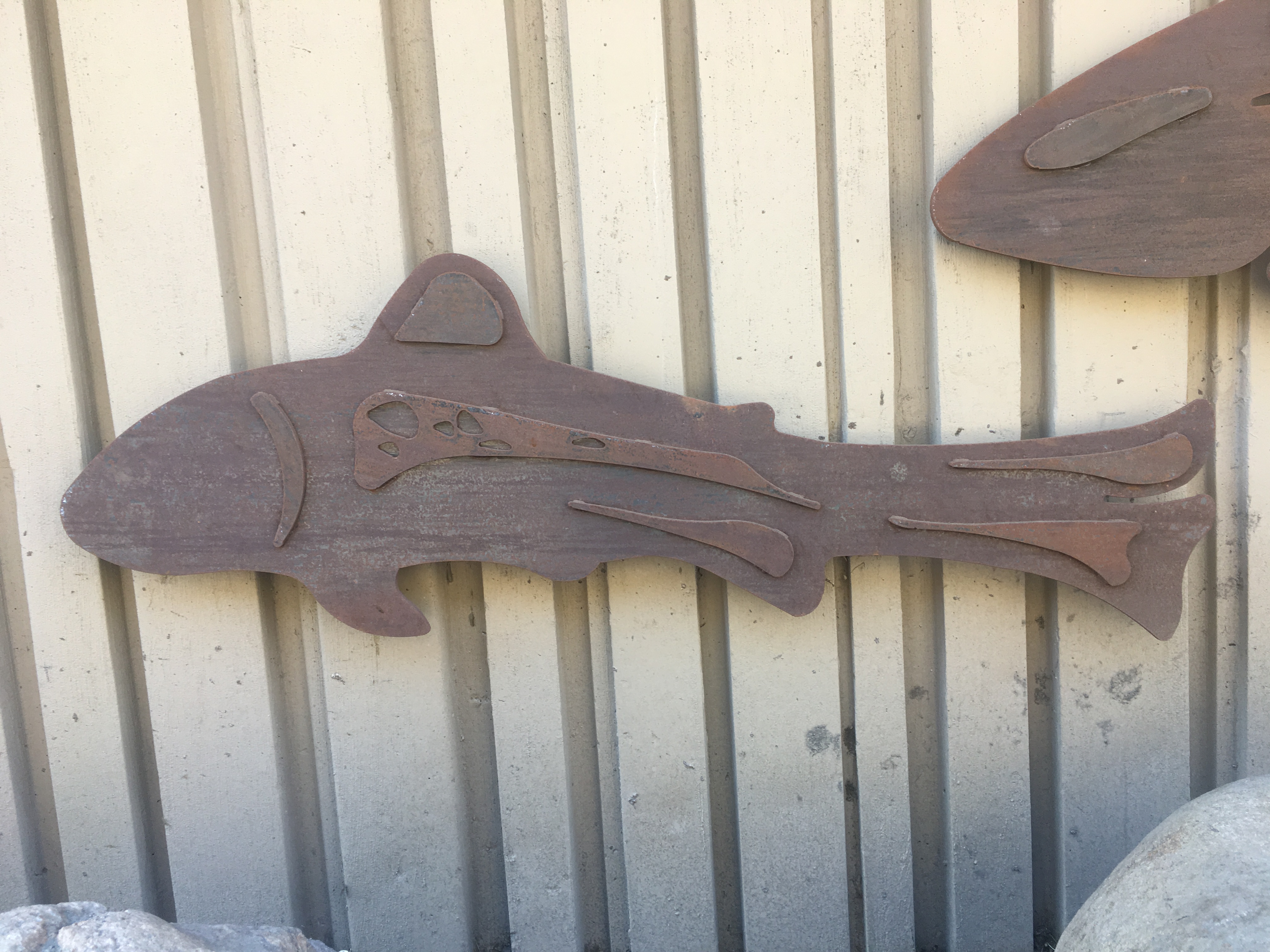 Corten Steel Fish 2