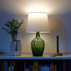 Huta üvegből készült lámpa