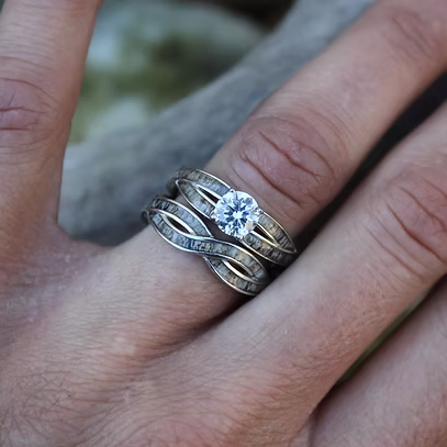 Antler Bridal Set