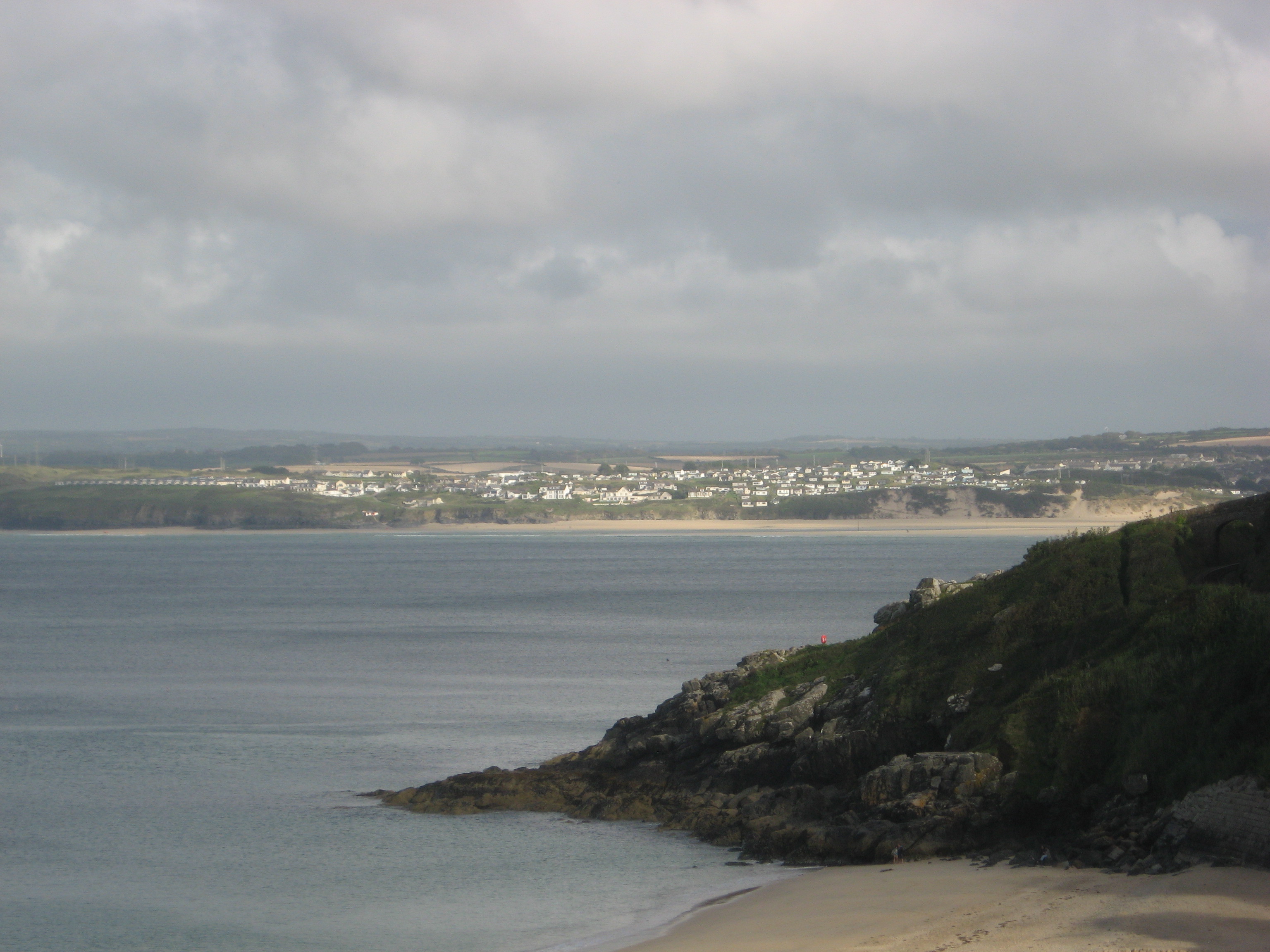 View from St. Ives Beach