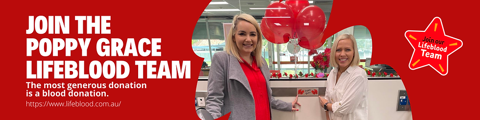 The Poppy Grace Lifeblood Team