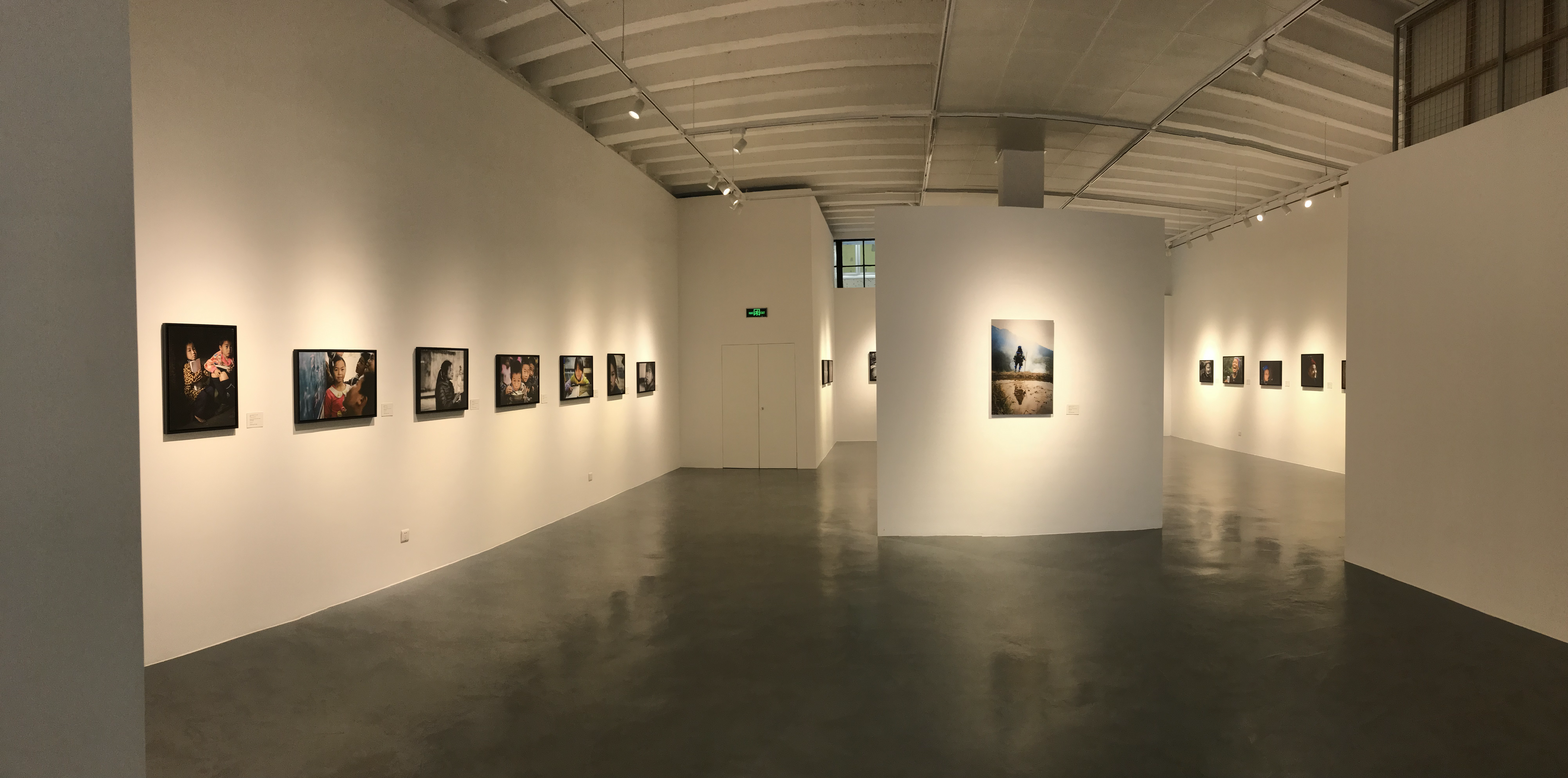 The pictures framed
