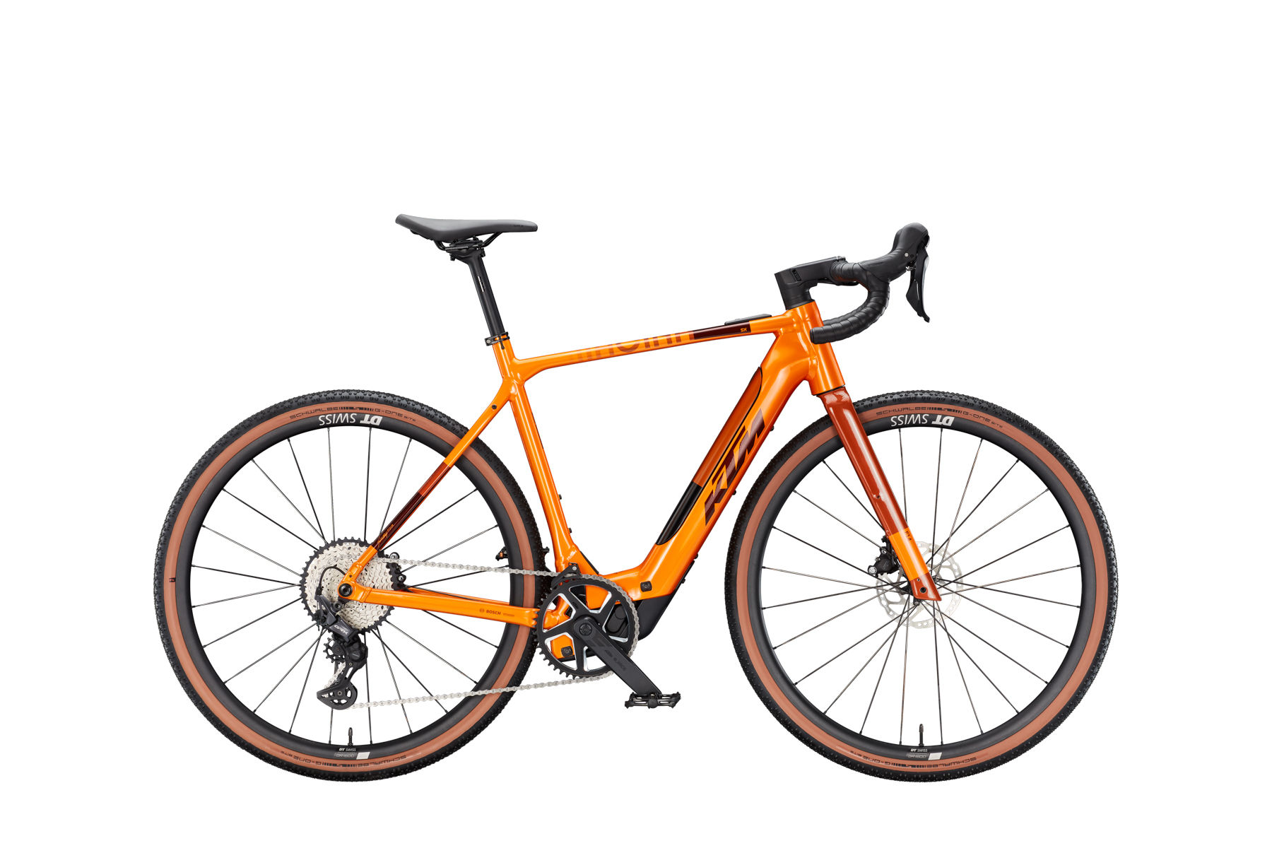 KTM Macina Gravelator SX 10 Smart System eBike (2025), fresh orange
