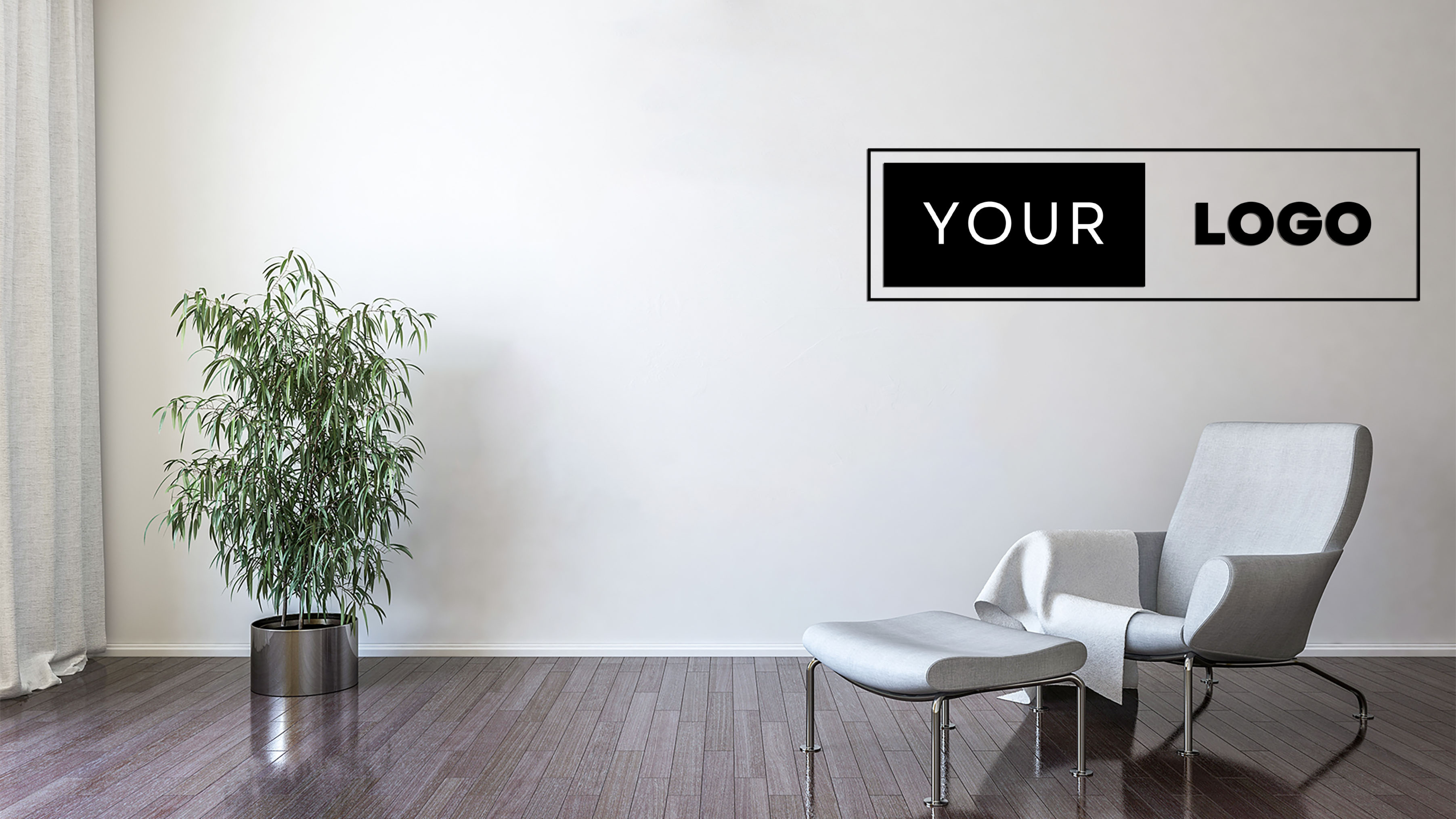 Minimalist Brand Display Lounge