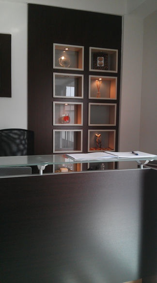 Reception area for Delex Microfinance