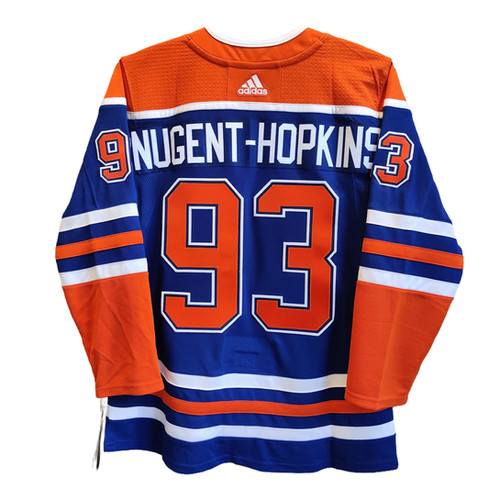 Men's Edmonton Oilers Nugent-Hopkins #93 Home Royal adidas