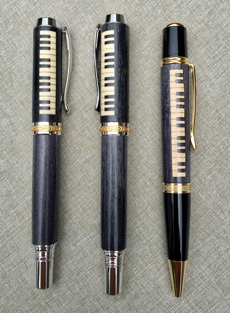 Piano Key Pens