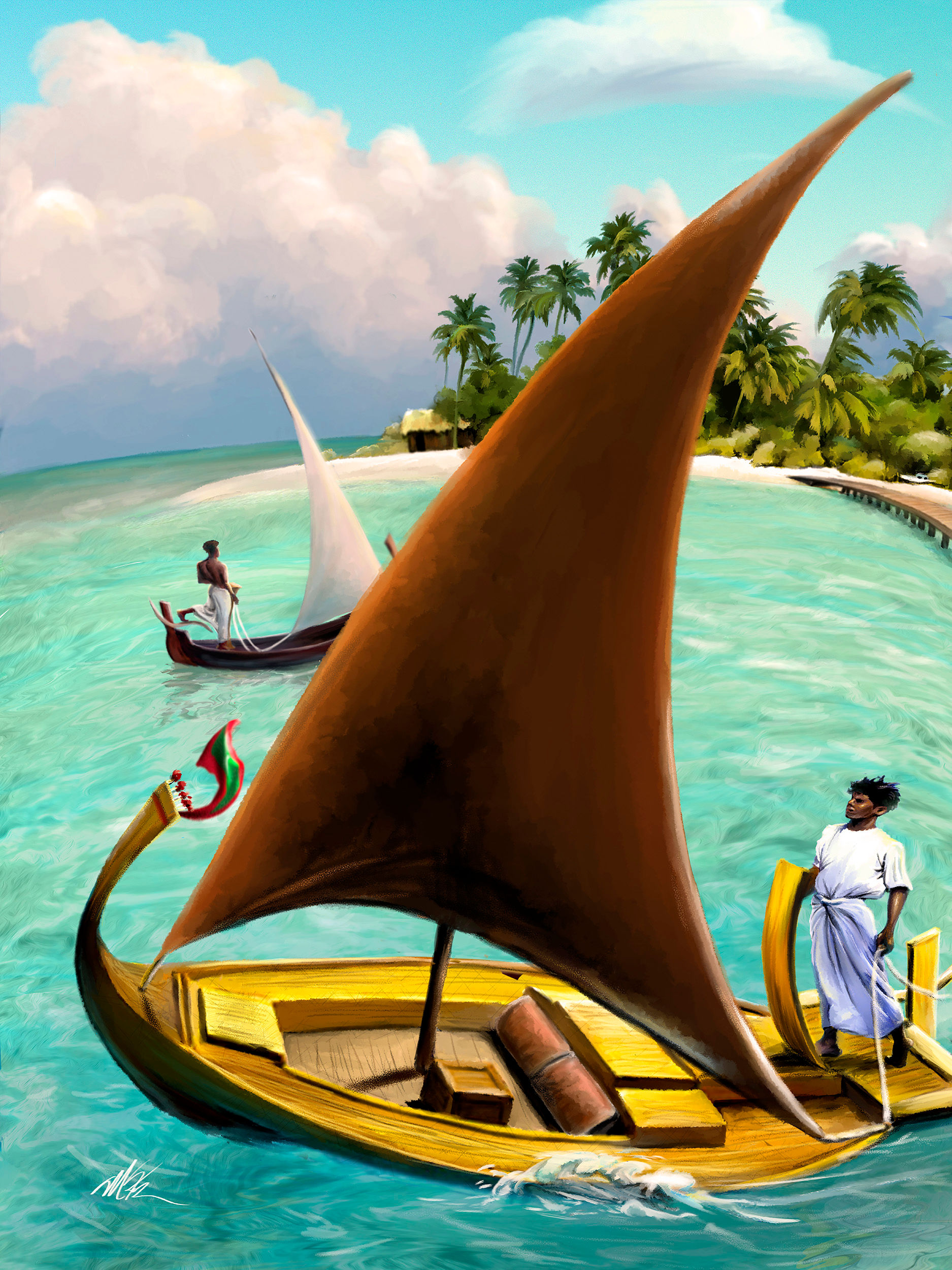Maldives Dhoni