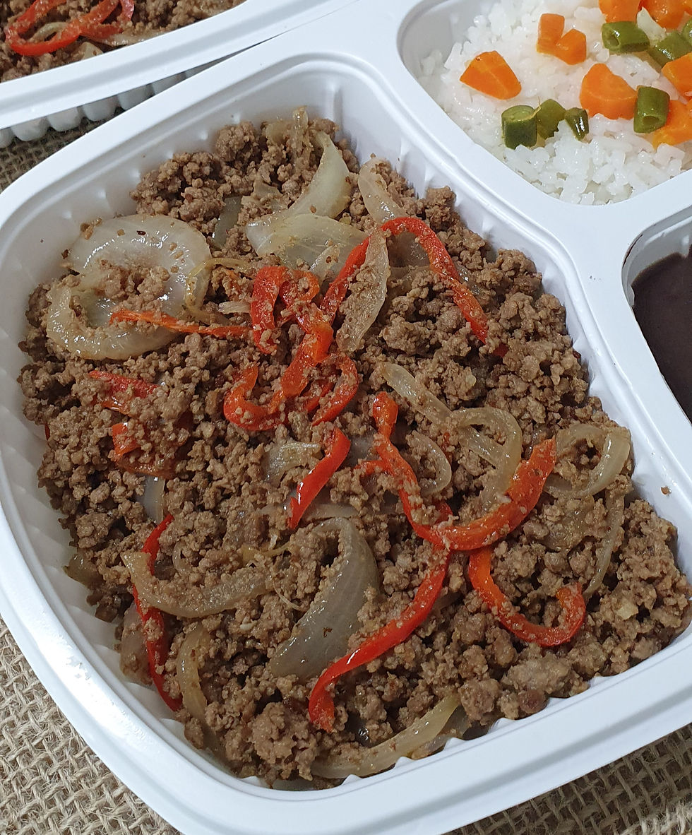 Miniatura: Marmita de carne moida acebolada
