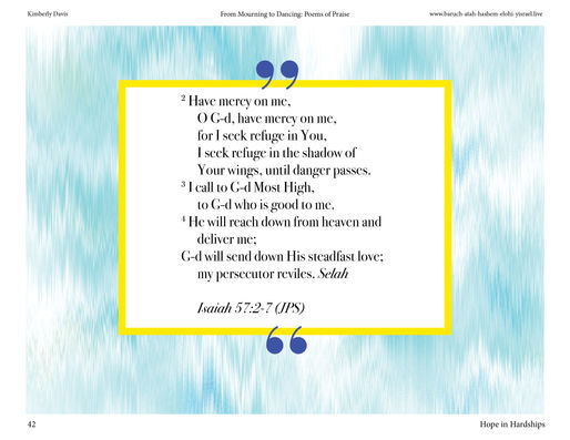 The Blessings of Brokenness: A Poem of Praise