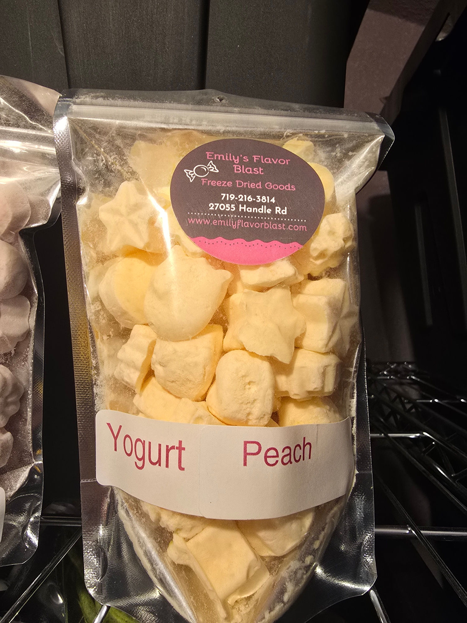 Peach yogurt