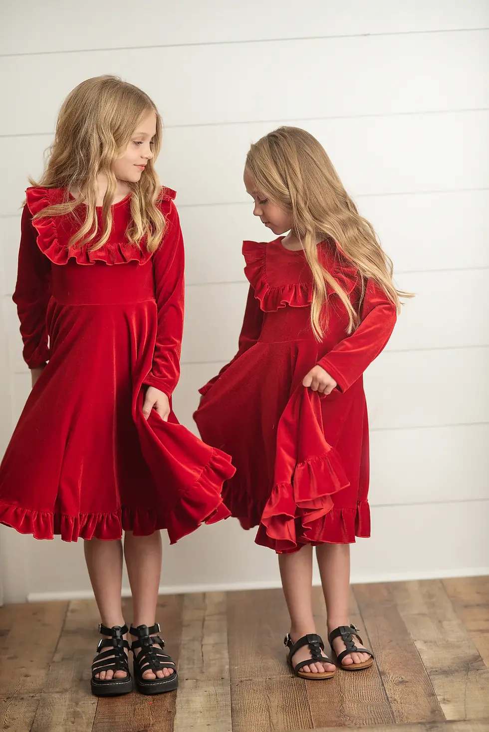 Thumbnail: Red Velvet Dress