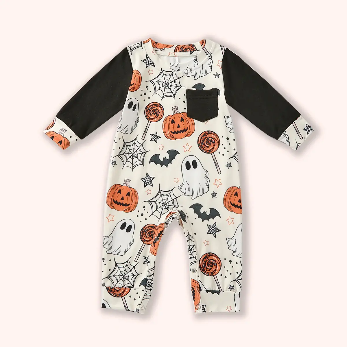 Frightfully Fun Boys Romper