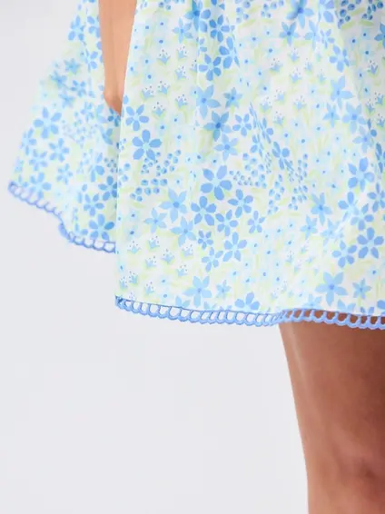 Thumbnail: Adelyn Dress | Larkspur Fields Blue