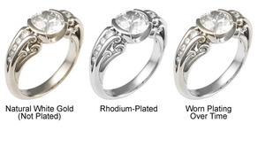Does white gold turn yellow?