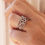 Thumbnail: Entwisted Diamond Fashion Ring