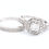 Thumbnail: 0.50ct Princess Halo Vintage Bridal Set