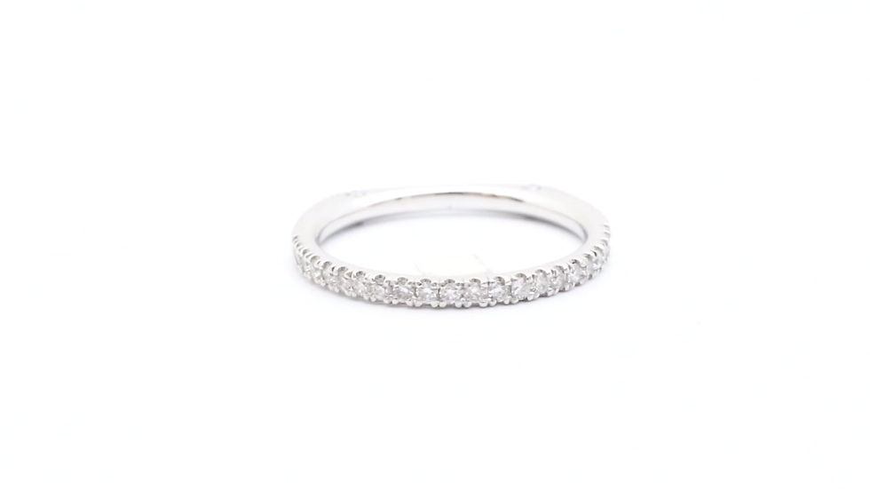 Thumbnail: 1/3ct Diamond Band - Euro Shank