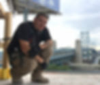 Posing on top of Contruction Site