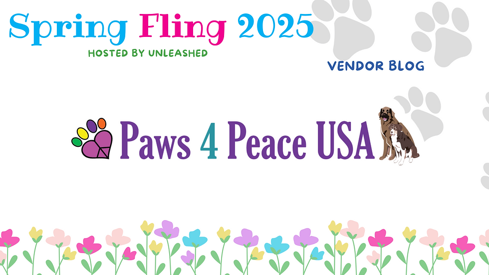 Paws 4 Peace Logo Banner