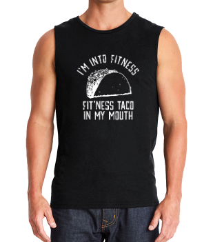 I'm Into Fitness Men's Muscle Tank