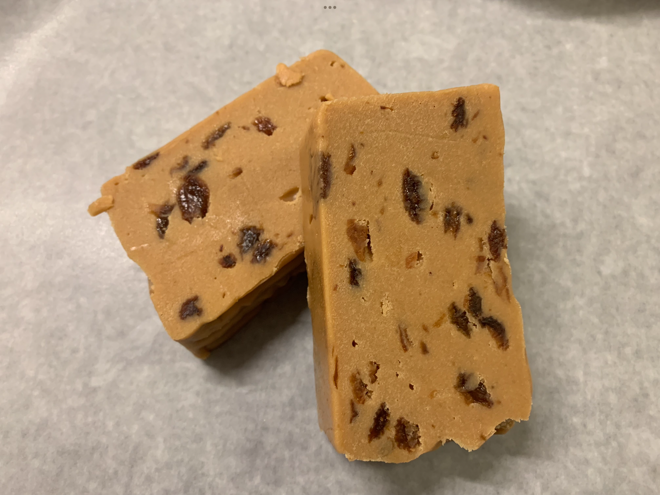 Rum and Raisin Fudge