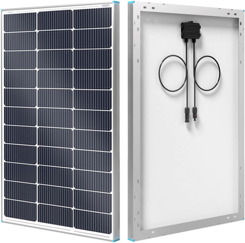 100W Renogy RSP100DC, High Efficiency Monocrystalline Solar Panel